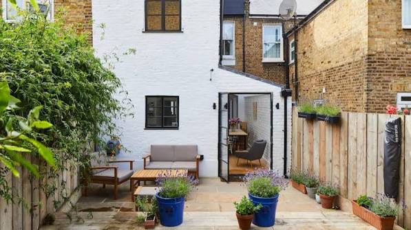 Home extension finish