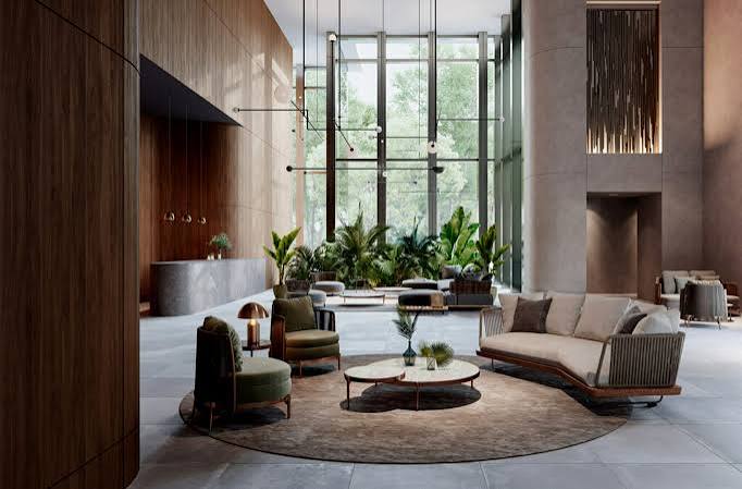 Interior design finishing